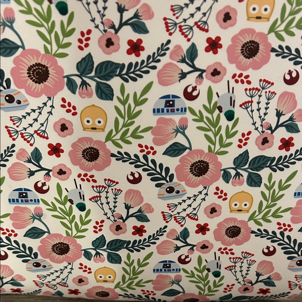 Loungefly Star Wars Floral Droid Mini-Backpack - Picture 2 of 10